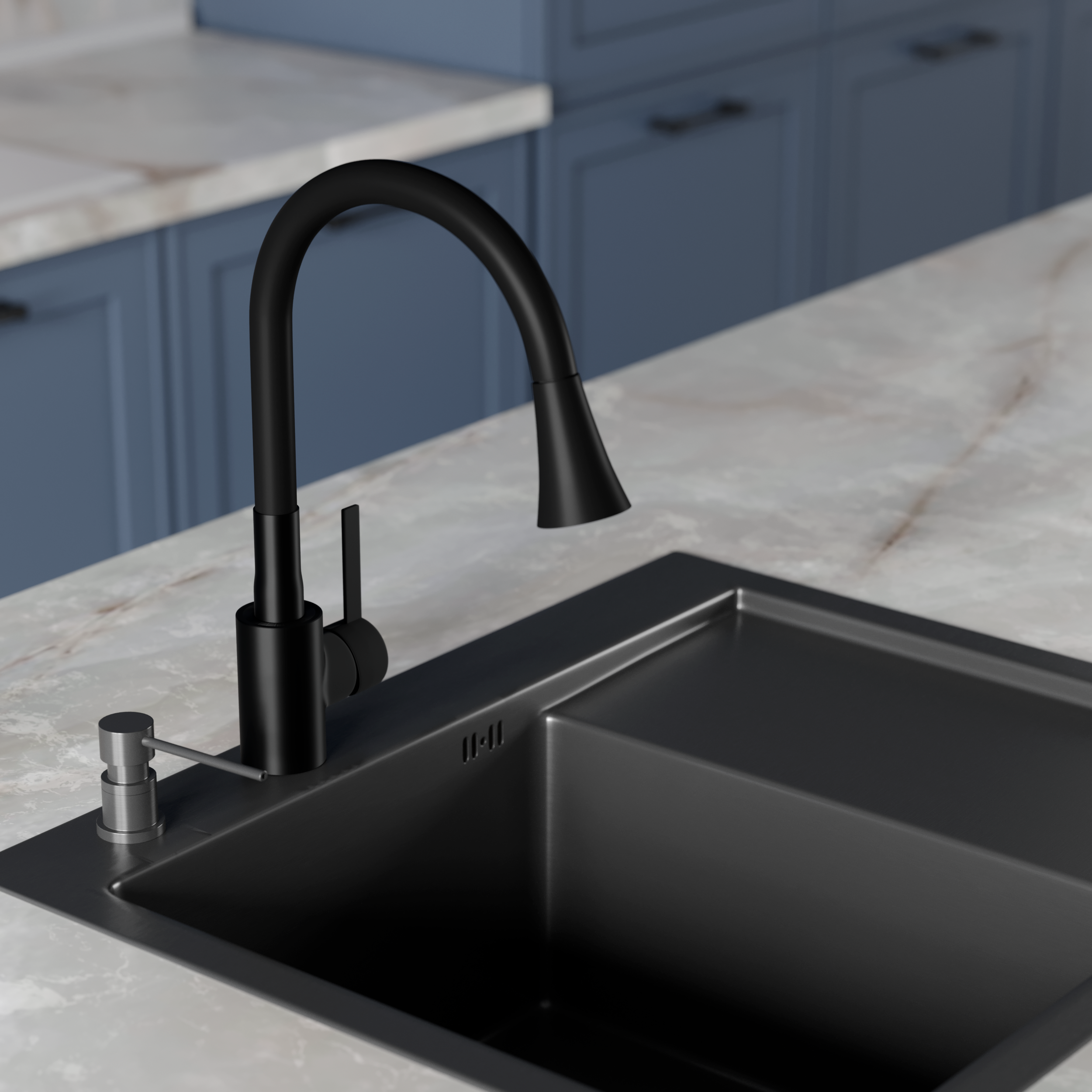 SUS123TBL-016F Смеситель для кухни, ø35